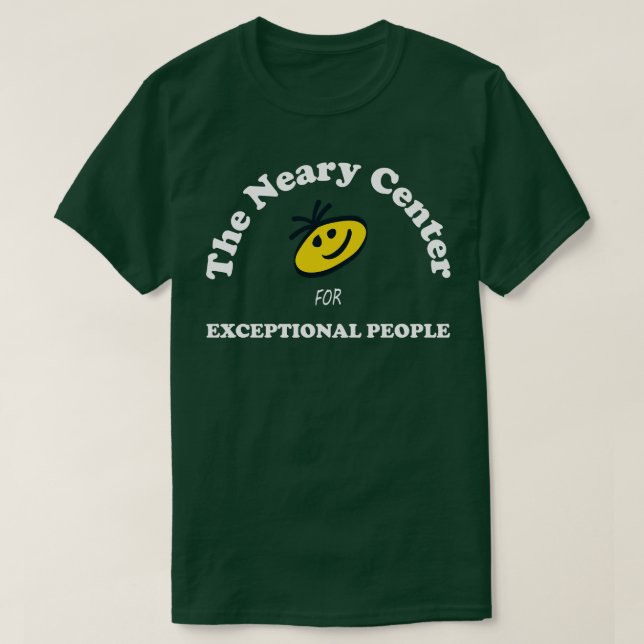 Camiseta O Neary Center for Excepcional Pessoas Travesseiro (Frente do Design)