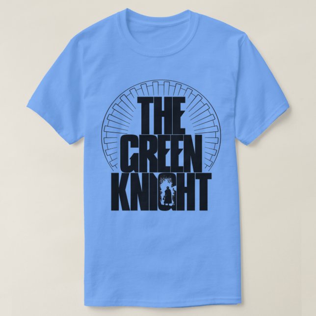 Camiseta O negro Cavaleiro Verde (Frente do Design)