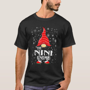 Camiseta O Nini Gnome Combinando Grupo Familiar de Roupas d