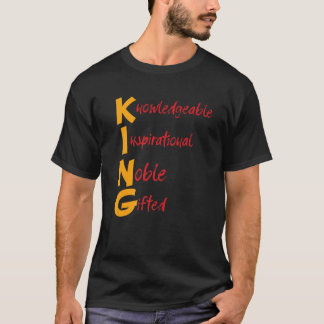 Camiseta O nobre inspiracional nobre conhecedor que se ofer
