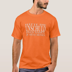Camiseta O Nome da Inocência