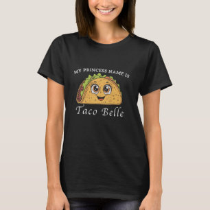 Camiseta O Nome da Minha Princesa É Taco Belle Cinco de Mai