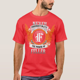 Camiseta O Nome Do Feller Nunca Subestima O Poder De
