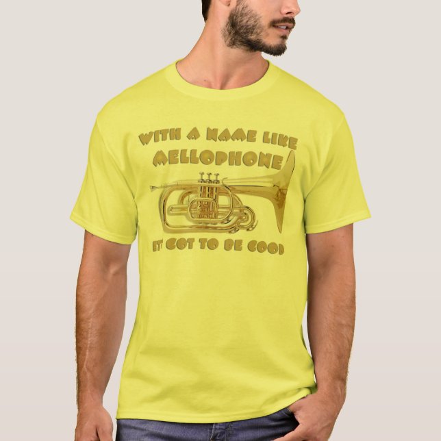 Camiseta O nome gosta de Mellophone (Frente)