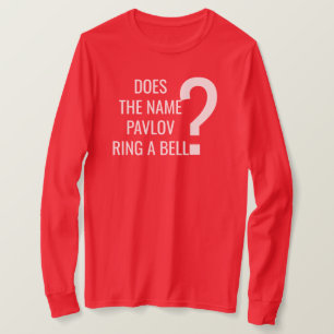 Camiseta O Nome Pavlov Anel Um T-Shirt De Bela?