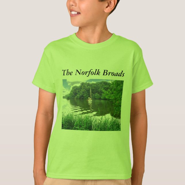 Camiseta O Norfolk Broads (Frente)