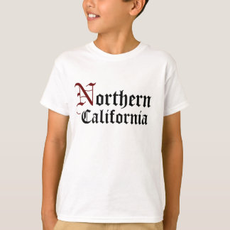 Camiseta O norte, Califórnia caçoa T