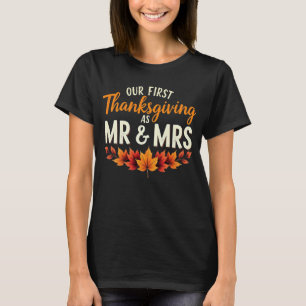 Camiseta O nosso primeiro agradecimento ao Sr. e à Sra. Cas