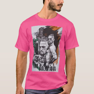 Camiseta O notório Design de Arte Mcgregor