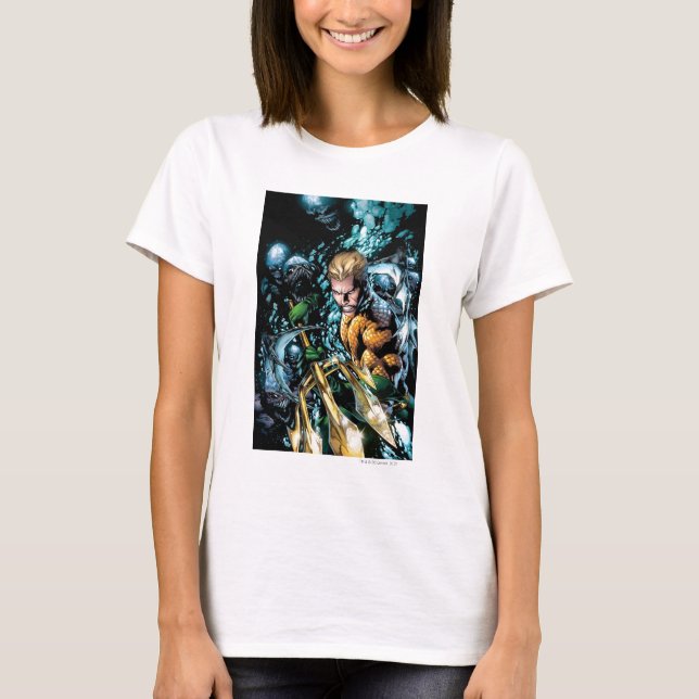 Camiseta O novo 52 - Aquaman #1 (Frente)