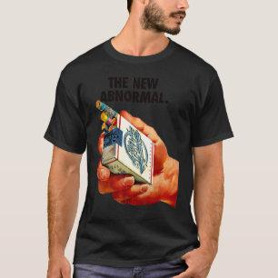 Camiseta O Novo Fumante Anormal Fumando Fumaça
