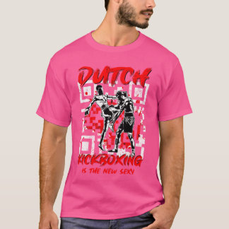 Camiseta O novo kickboxin holandês Sexy Martial Art Muay Ta
