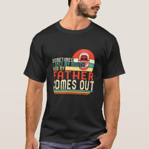 Camiseta O novo Pai abre meu afogador sai do pai