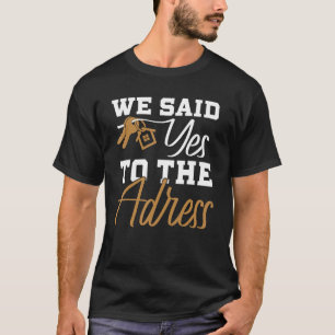 Camiseta O Novo Proprietário Primeiro Comprador Doméstico D
