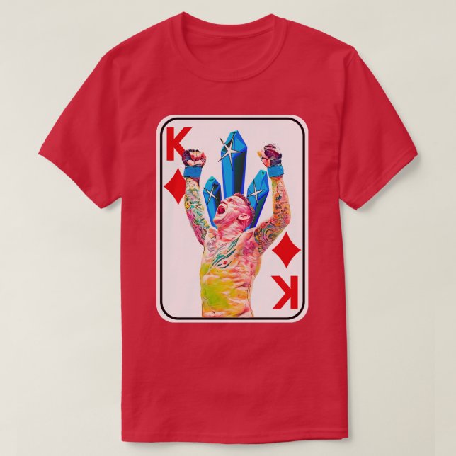 Camiseta O Novo Rei É O Diamante (Frente do Design)