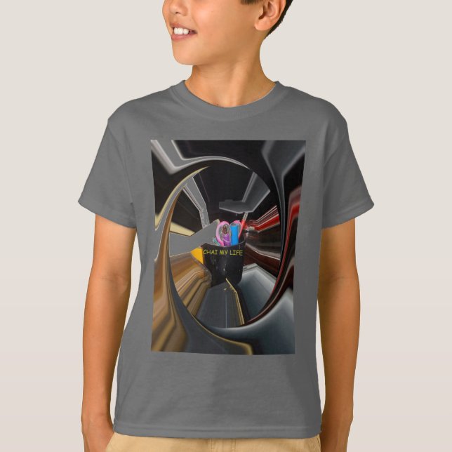 Camiseta O Núcleo da Agitação | Essencial de Escritório Gir (Frente)