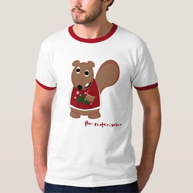 Camiseta o nutcracker (Frente)