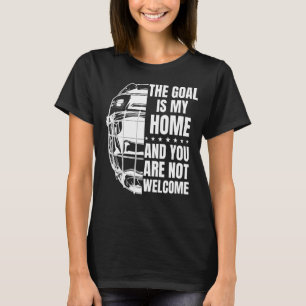 Camiseta O Objetivo É Meu Goleiro De Hóquei Em Campo 2
