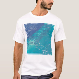 Camiseta O Oceano Atlântico Ao Largo Da Costa Das Baamas