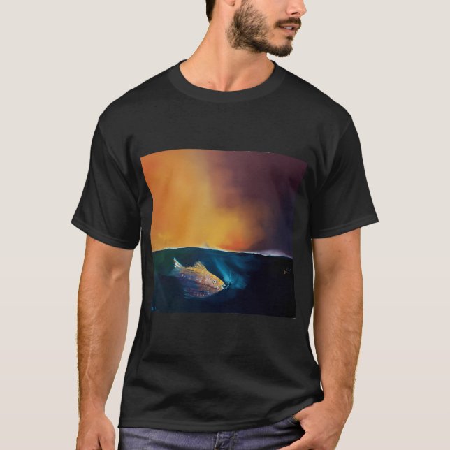 Camiseta O Oceano Se Torna Ela (Frente)
