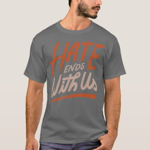 Camiseta O ódio acaba conosco por Tobe Fonseca
