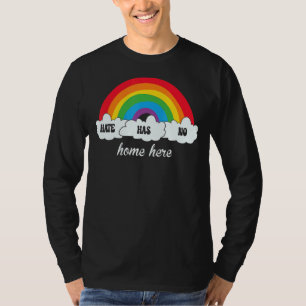 Camiseta O Ódio Não Tem Casa Aqui Igualdade Lgbb Imigrante 