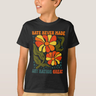 Camiseta O Ódio Nunca Fez Nenhuma Citação Política Excelent