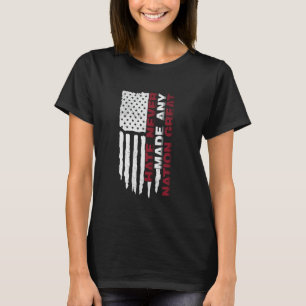 Camiseta O ódio nunca tornou grande uma nação Liberal Igual