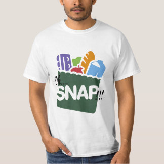 CAMISETA O OH EBT INSTANTÂNEO BENEFICIA A CAPA DOS CUPÕES