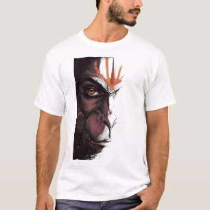 Camiseta O Olhar de Mahakaal Meio Revelado, Totalmente Eter