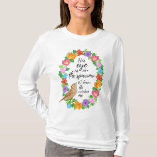 Camiseta O Olho dele está no Topo das Mulheres do Esparrão