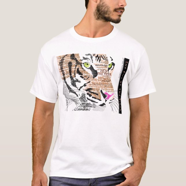 Camiseta O olho do tigre (Frente)
