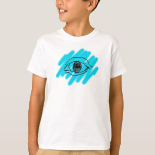 Camiseta O olho vê-o