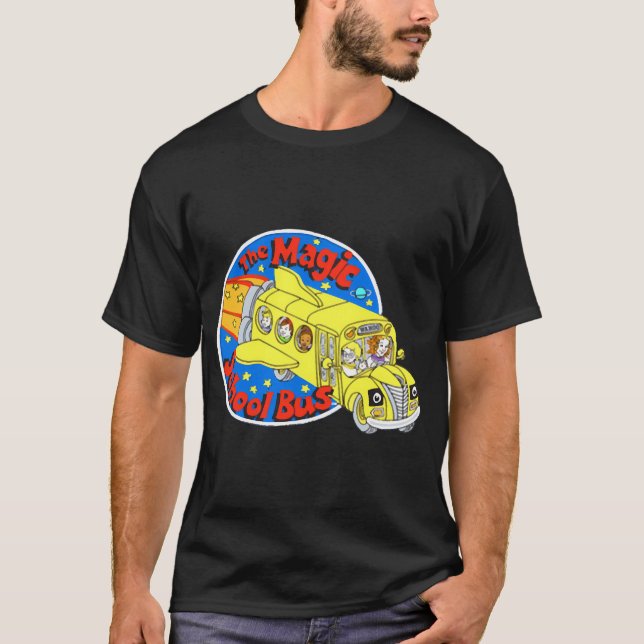 Camiseta O Ônibus Escolar Mágico (Frente)