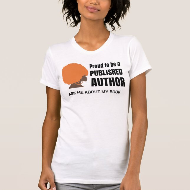 Camiseta O ORADOR NEGRO AFro Queen Me Perguntou Sobre O Meu (Frente)