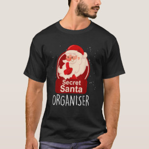 Camiseta O Organizador De Papais noeis Secretos De Natal Ap