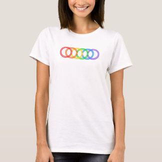 Camiseta O orgulho de LGBT soa o t-shirt