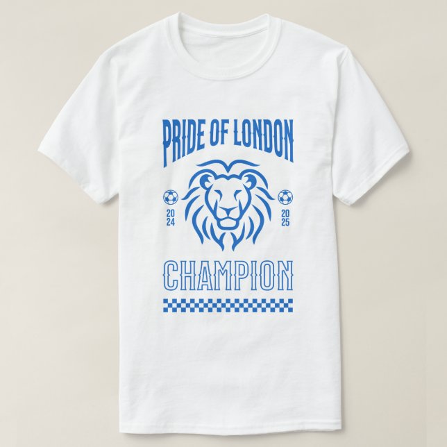 Camiseta o orgulho de London Chelsea fc (Frente do Design)