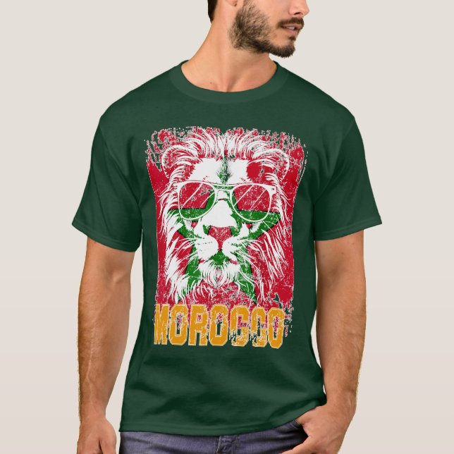 Camiseta O Orgulho de Marrocos  (Frente)