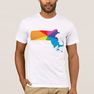 Camiseta o orgulho de massMassachusetts.