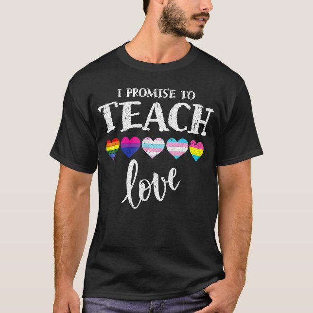 Camiseta O Orgulho Do Arco-Íris, Lgbtq, Orgulha Que Eu Prom (Frente)