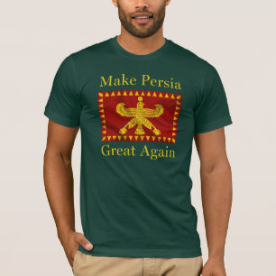 Camiseta O Orgulho Iraniano Persa Iraniano Faz Excelente Da