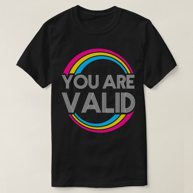 Camiseta O Orgulho LGBT Lgbtq Mon É Válido (Frente do Design)