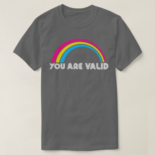 Camiseta O Orgulho LGBT Lgbtq Mon É Válido (Frente do Design)