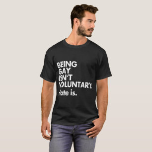 Camiseta O orgulho LGBT sendo Gay não é contra bullying v