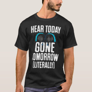 Camiseta O Orgulho Surdo ASL Parou De Ouvir A Minha Esposa.