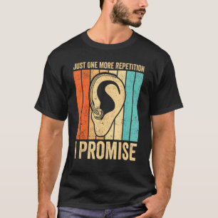 Camiseta O Orgulho Surdo ASL só mais uma repetição que prom