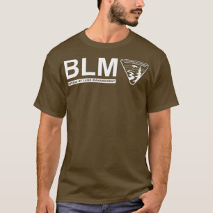 Camiseta O original BLM Bureau of Land Management White