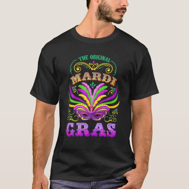 Camiseta O original Mardi Gras (Frente)
