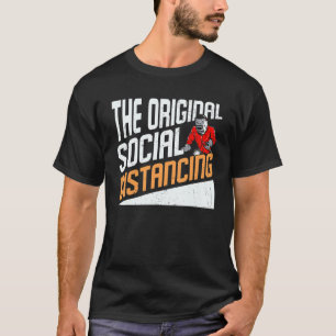 Camiseta O original social distancing Welder Funny Weldin